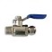 Leágazó fém bekötő csap, 1/4" menet-1/4"-s cső